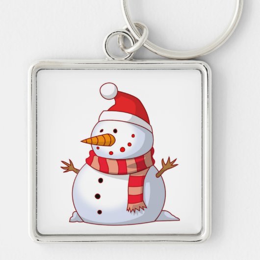 PORTE-CLÉS HIVER SNOWMAN (Devant)