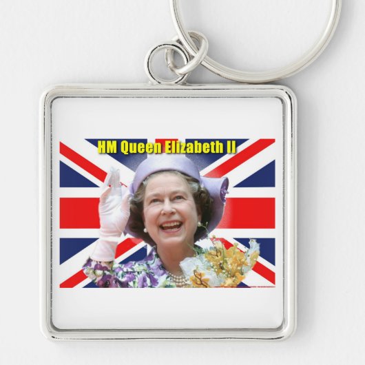 Porte-clés HM Queen Elizabeth II (Devant)