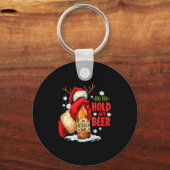 Porte-clés Ho Ho Hold My Beer  (Recto)