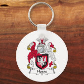 Porte-clés Hoare Family Crest (Recto)