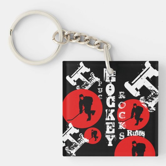 Porte-clés Hockey (Devant)