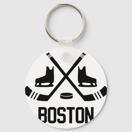 Porte-clés Hockey de Boston (Recto)