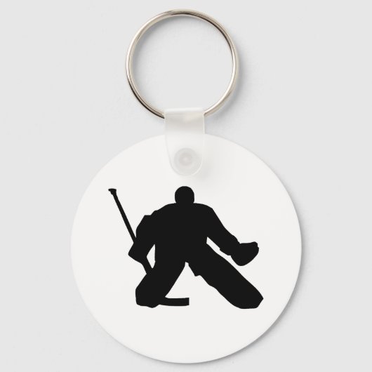 Porte-clés Hockey - Goalie (Recto)