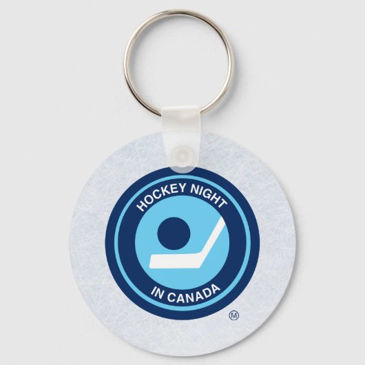 Porte-clés Hockey Night Retro (Recto)