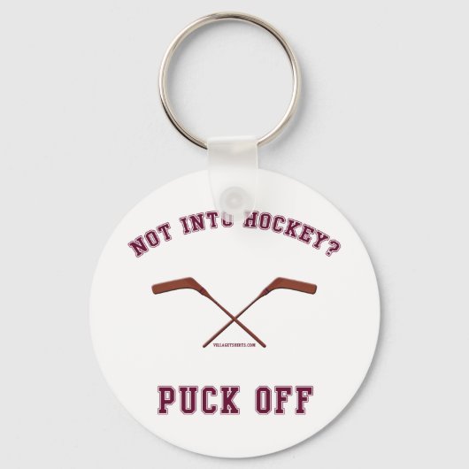 Porte-clés Hockey Puck (Recto)