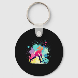 Porte-clés Hockey sur gazon, Graphique de hockey sur gazon, P