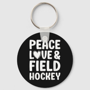 Porte-clés Hockey sur gazon J'adore le hockey sur gazon