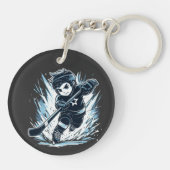 Porte-clés Hockey sur glace (Dos)