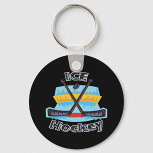 Porte-clés Hockey sur glace