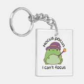 Porte-clés Hocus Pocus I Can’t Focus Frog (Devant gauche)