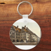 Porte-clés Hofbrauhaus, Munich, Bavière, Allemagne classique (Recto)