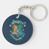 Porte-clés HOGWARTS™ Floral Crest (Dos)