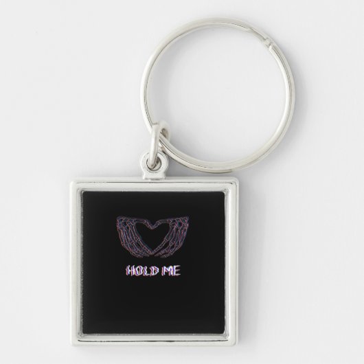 Porte-clés Hold Me Classic - Skeleton Hand Heart (Devant)