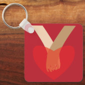 Porte-clés Holding Hands (Recto)