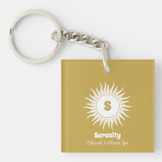 Porte-clés Holistic Celestial Sun & Moon Business (Devant)