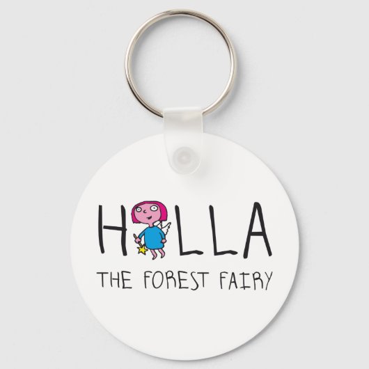 Porte-clés holla the forest fairy (Recto)