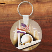 Porte-clés Holland America Line New York (Recto)