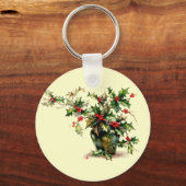Porte-clés Holly Feuilles (Recto)