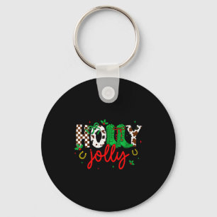 Porte-clés Holly Xmas Jolly Coquette Noël Western Cowboy