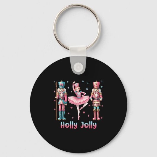 Porte-clés Holly Xmas Jolly Nutcracker Squad Noël Femmes (Recto)