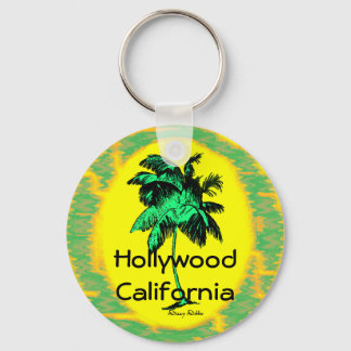 Porte-clés Hollywood CA Palm Tree Porte - clé