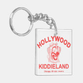 Porte-clés Hollywood Kiddieland, Chicago, IL. Parc d'attracti (Devant gauche)