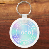 Porte-clés Holographique Parties scintillant Style Promo Busi (Verso)
