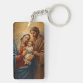 Porte-clés Holy Family Christmas Keychain (Dos)