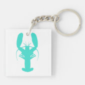 Porte-clés Homard côtier turquoise (Dos)