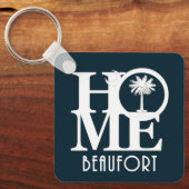Porte-clés HOME Beaufort SC (Recto)