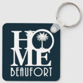 Porte-clés HOME Beaufort SC (Dos)