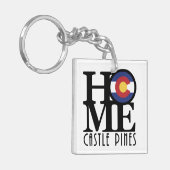 Porte-clés HOME Castle Pines Colorado (Devant gauche)