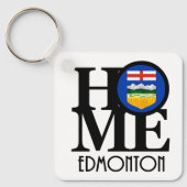 Porte-clés HOME Edmonton Canada (Recto)