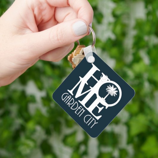 Porte-clés HOME Garden City Caroline du Sud (main)