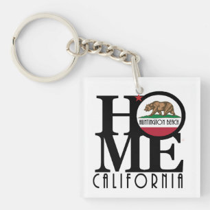 Porte-clés HOME Huntington Beach Californie