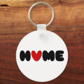 Porte-clés Home Is Where The Heart Is (Recto)