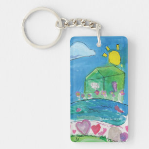 Porte-clés Home is Where the Heart Is - KidsArt pour CHOC