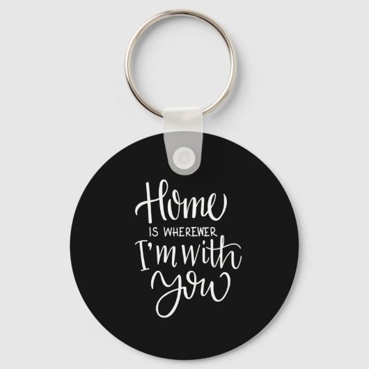 Porte-clés home is wherever (Recto)