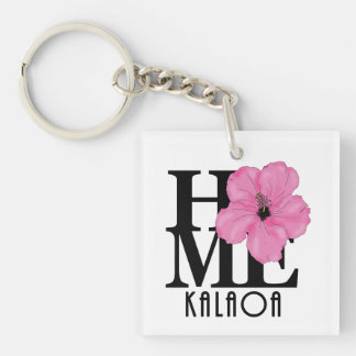 Porte-clés HOME Kalaoa Pink