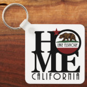 Porte-clés HOME Lake Elsinore Californie (Recto)