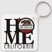 Porte-clés HOME Lake Elsinore Californie (Dos)