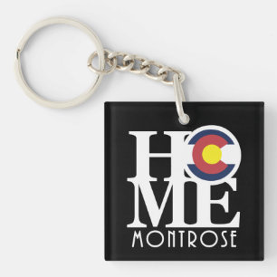 Porte-clés HOME Montrose Colorado