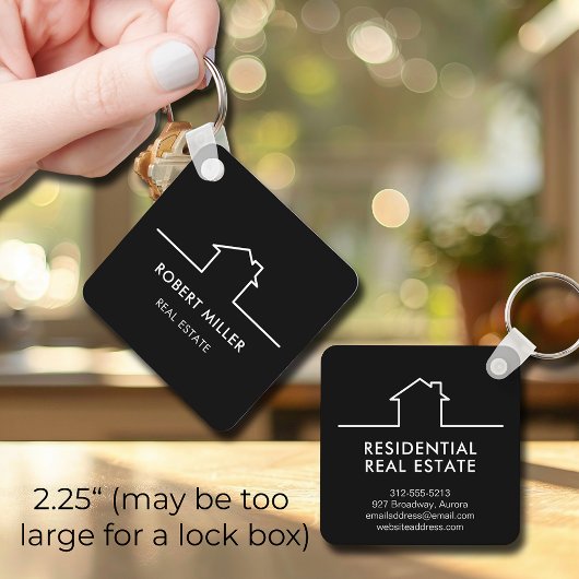 Porte-clés Home Real Estate Realtor Promotional