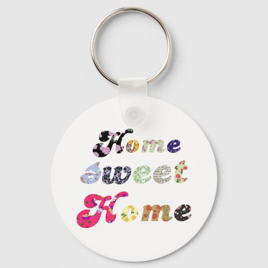 Porte-clés Home Sweet Home (Recto)
