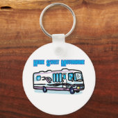 Porte-clés Home Sweet Motorhome (Recto)