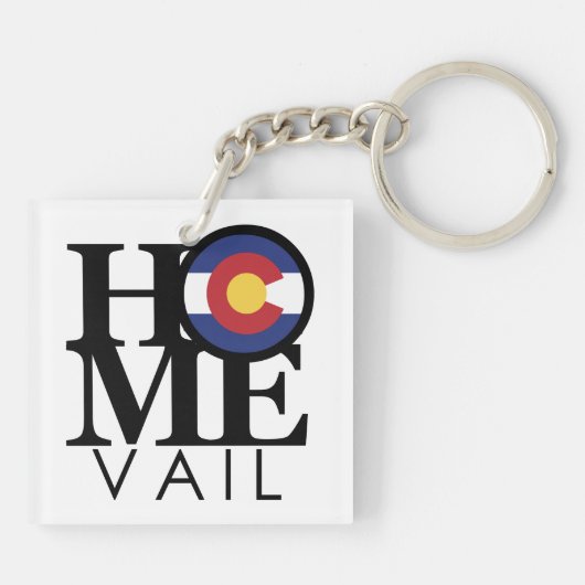 Porte-clés HOME Vail Colorado (Dos)
