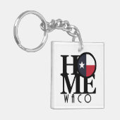 Porte-clés HOME Waco Texas (Devant gauche)