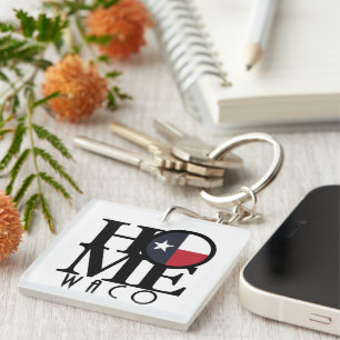 Porte-clés HOME Waco Texas