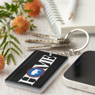 Porte-clés HOME Wyoming