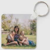 Porte-clés Homeschool Mama Photo personnalisée (Dos)